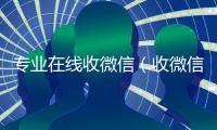 专业在线收微信（收微信的网站）